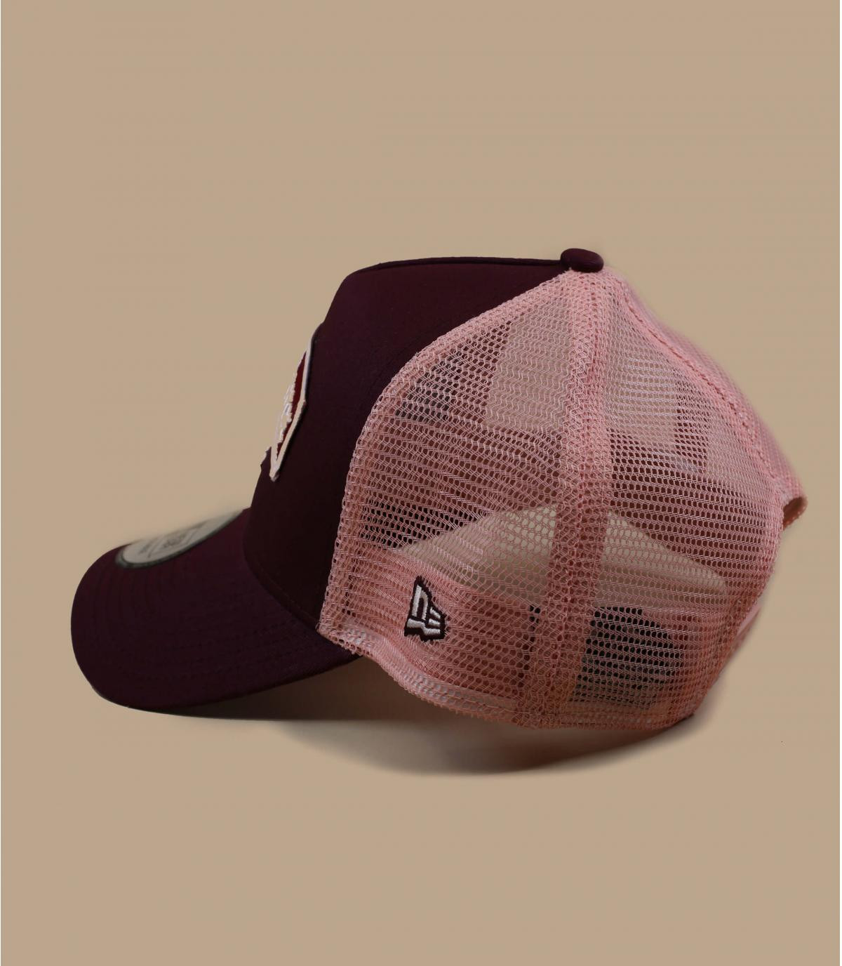 Bronx trucker burgundy